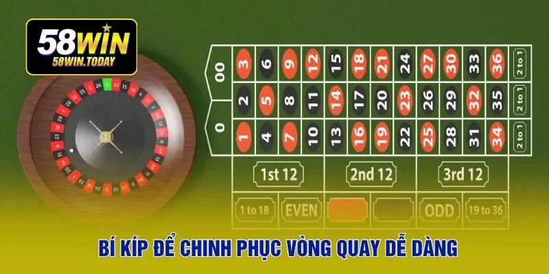 Bí kíp để chinh phục vòng quay dễ dàng