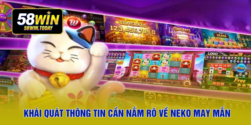 Khái quát thông tin cần nắm rõ về neko may mắn