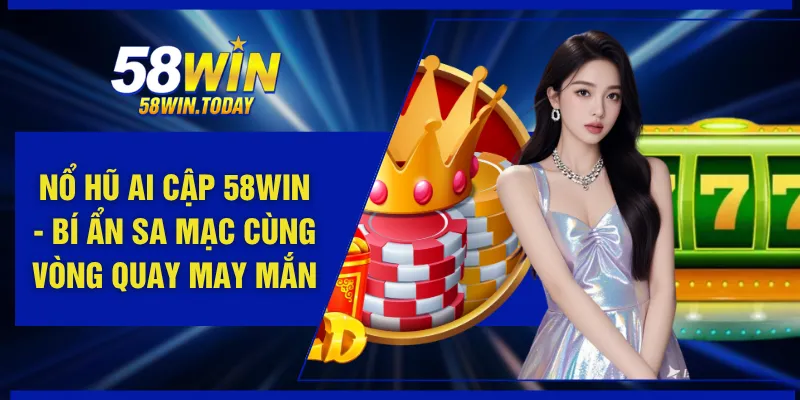 Nổ Hũ Ai Cập 58WIN - Bí Ẩn Sa Mạc Cùng Vòng Quay May Mắn
