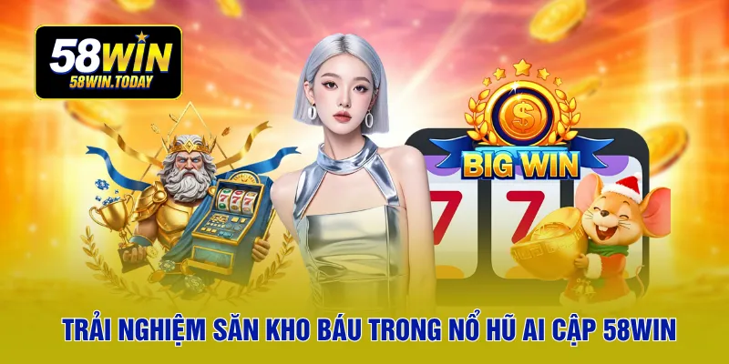 Trải nghiệm săn kho báu trong nổ hũ ai cập 58WIN