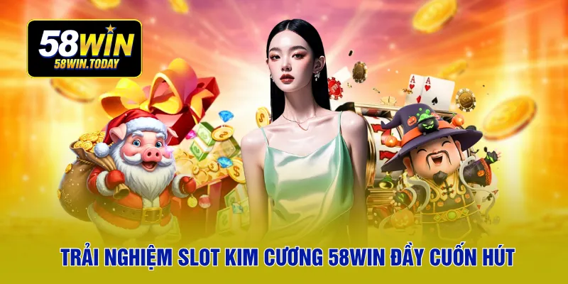 Trải nghiệm slot kim cương 58WIN đầy cuốn hút